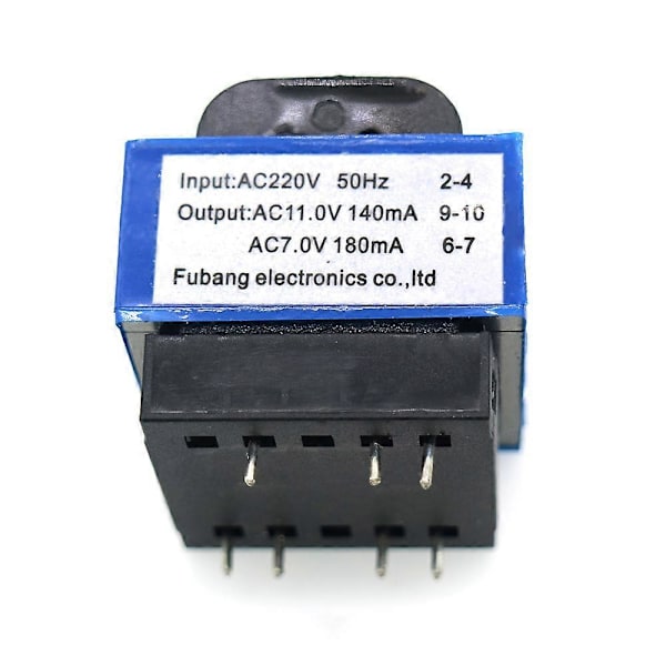 Uusi mikroaaltouunin muuntaja AC 220V - 11V/7V 140mA/180mA 7-nastainen PT-6329A, mikroaaltouunin osia 12