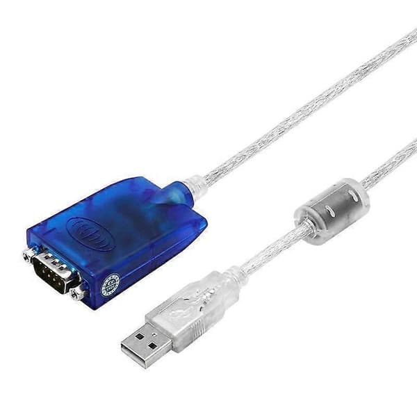 USB til Seriel RS-232 Adapter med LED-indikatorer, FTDI Chipsæt, Understøtter Windows