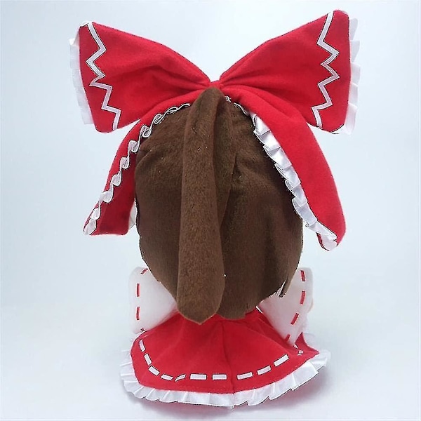 Touhou Project plysjdukke Hakurei Reimu Anime Figur Xmas Gave Fumo 20cm