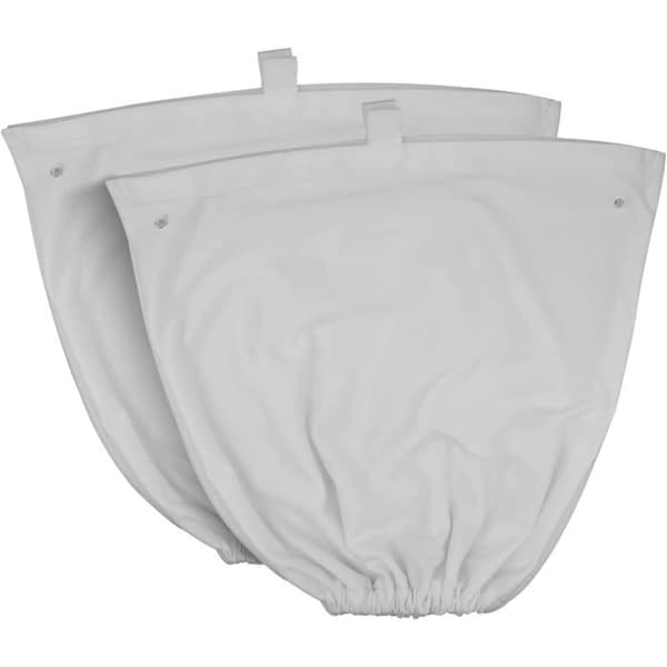 Tvättbar poolfilterpåse 8114, finmaskig 2 mikron, återanvändbar polyester, 2-pack