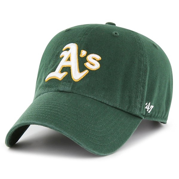 47 fire relaxed fit kasket - MLB Oakland Athletics mørkegrøn