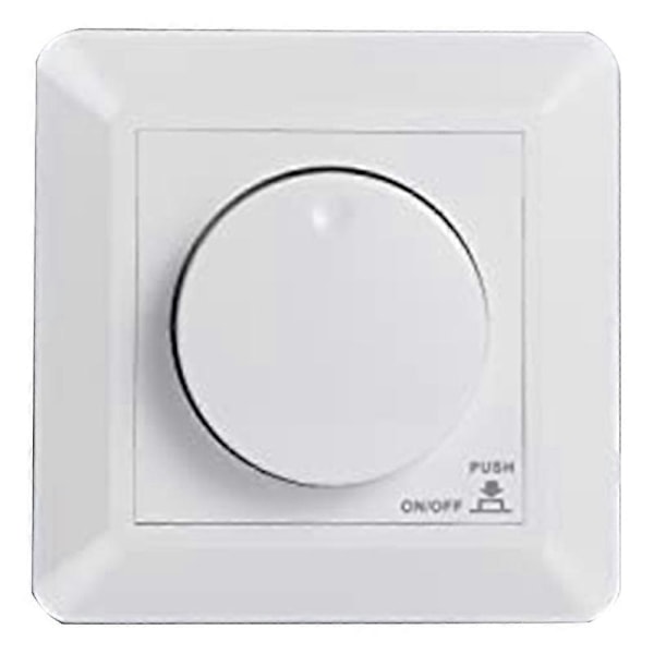 LED Dimmer, Infälld Dimmer för Dimbar LED och Halogen, 5-300 W Dimmer LED, Faskontroll Dimmer