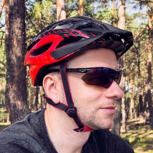 Polariserade cykelglasögon med 5 olika linser