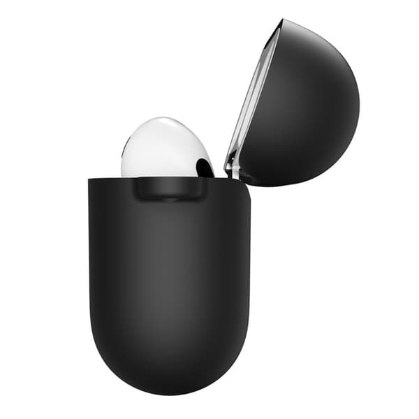 Keybudz PodSkinz HyBridShell Series Hard Case til Airpods 3 - Sort