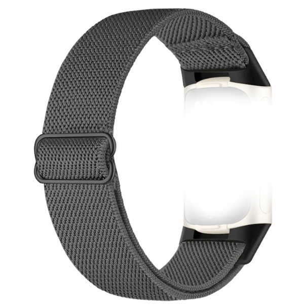 Nylonranneke Fitbit Charge 5/6:lle, tummanharmaa