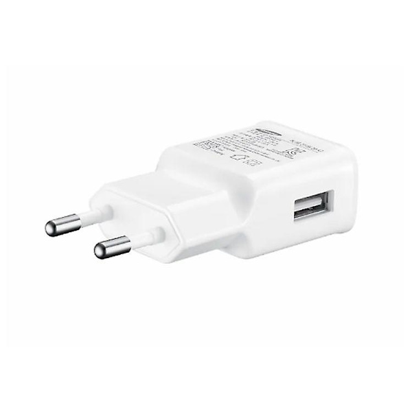 Samsung EP-TA200EWE Snabbladdningsadapter 2A, USB + USB-C-kabel i vitt