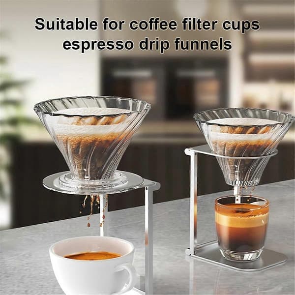 Foldbar Kaffedryp Holder Kaffedrypper Stativ