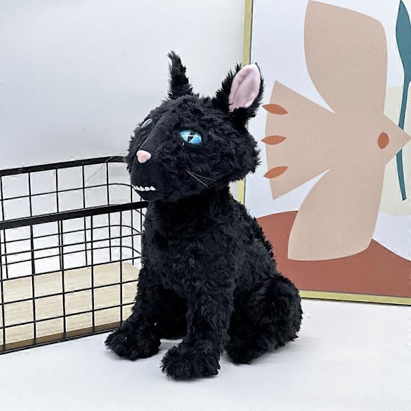 11,8 tum Svart Katt Plyschdjur Kudde Dock Plushies Coraline Plysch Katt Leksaker Present till Fans Pojkar och Flickor