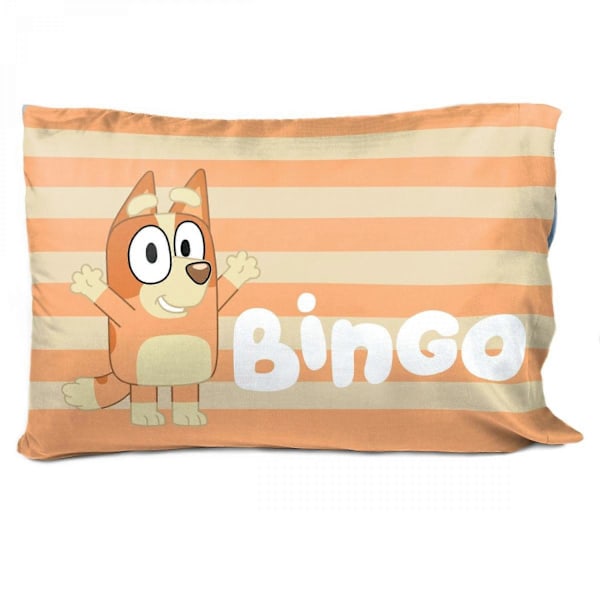Bluey og Bingo dobbeltsidet pudebetræk 1-pak