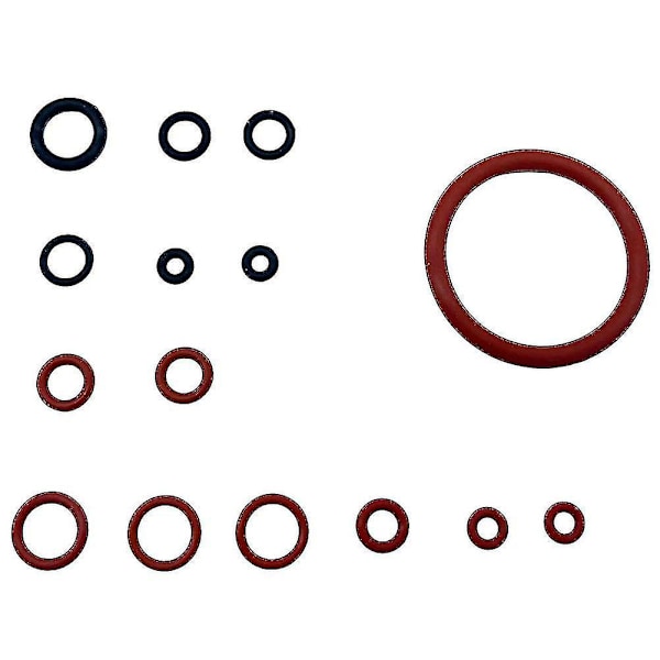 15 stk. Silikone O-ring Pakning Til Saeco Gaggia Automatisk Kaffemaskine Tætnings O-ring Kaffemaskine Dyser Connector Pakning