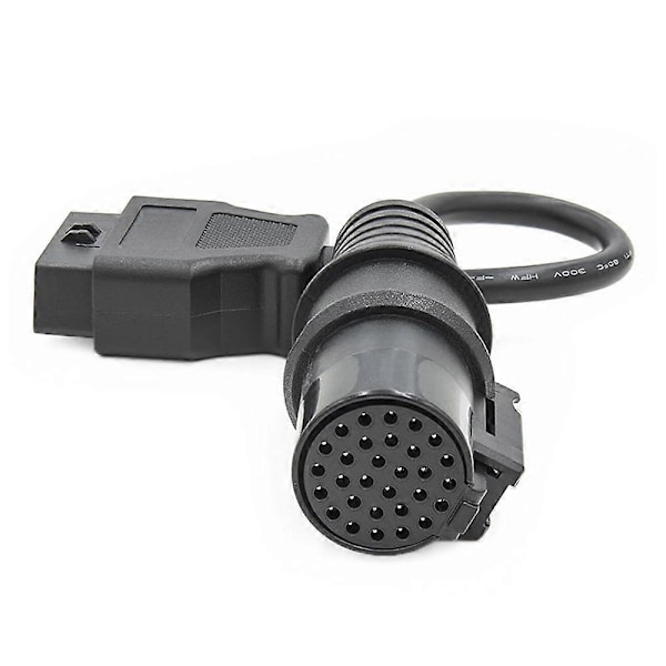 Iveco 30-nastainen uros - OBDII 16-nastainen naaras kuorma-auton adapterikaapeli