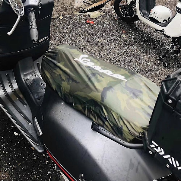1st Motorcykel Vattentätt Sätesöverdrag Elastiskt Tillbehör Väska För Vespa Gts300 150 Dammtätt Regnsäkert Överdrag