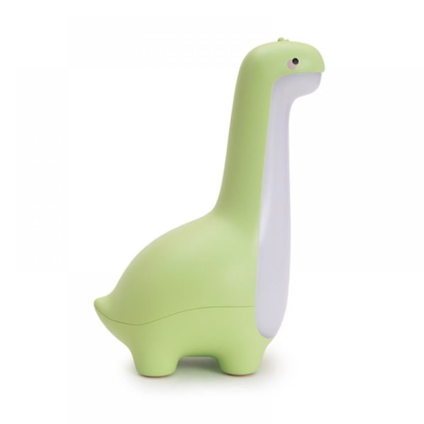 Sød Dinosaur Skrivebordslampe, LED Natlampe Til Børn Trådløs Opladning Student Læringslampe USB Genopladelig Hjem Soveværelse Studie Bordrums Dekoration La