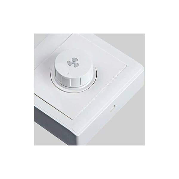 Sett med 2 takviftehastighetskontrollbrytere, 220V 10A, for 300W dimmer