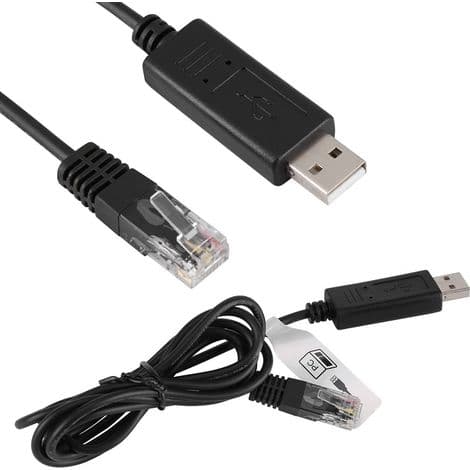 Solcellecontroller PC-kabel, kommunikationskabel, DC USB RS485 150u solcelleopladningskabel, 1,5 meter længde