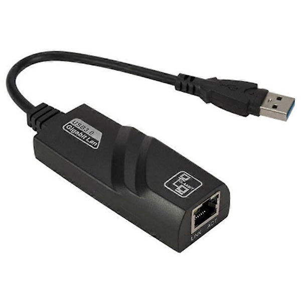USB 3.0 till Gigabit LAN-kort USB Ethernet-adapter 1000 Mbps Nätverkskort för Android TV Laptop Deskto