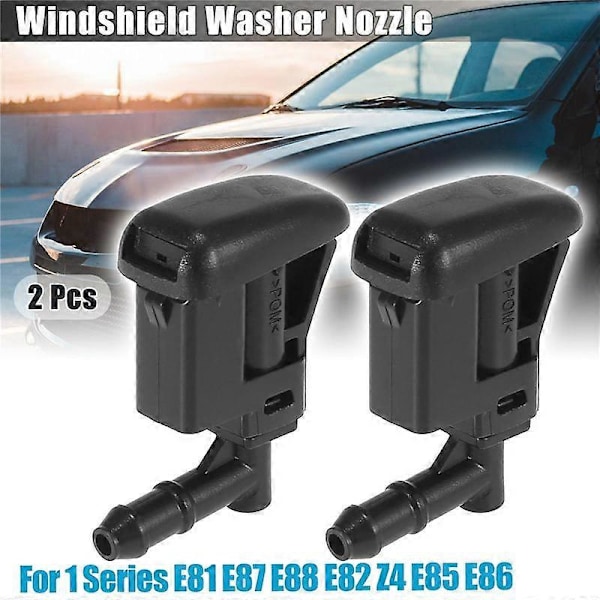 1 Par for - 1 Serie E81 E87 E88 E82 Z4 E85 E86 Vindusspylerdyser Jet Frontrute