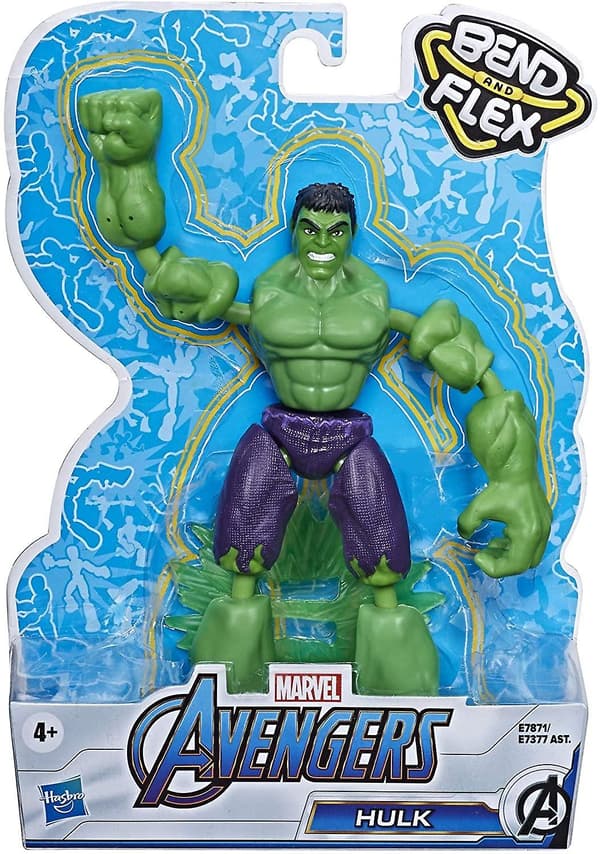 Marvel Avengers Böj och Böj Hulk Actionfigur