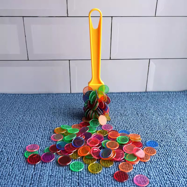 Magnetiska Bingostavar, 4-pack - Bulk för Seniorer & Familjespelkvällar - Pedagogiska STEM-kit