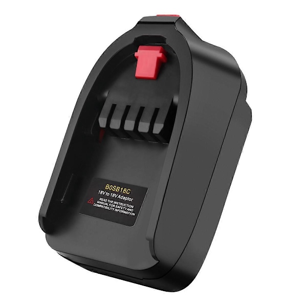 Adapterimuunnin BOSB18C Bosch 18V Li-Ion akulle BAT618 kotitalouden litium-sähkötyökaluissa T