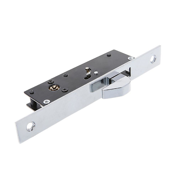 Holdbar aluminiumlegering skydedørs krog lås korsformet nøglebolt låse til fr