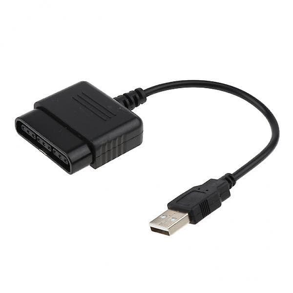 2x USB Controller Adapter Converter Kabel til Sony PlayStation 2 PS2 til PS3/PC