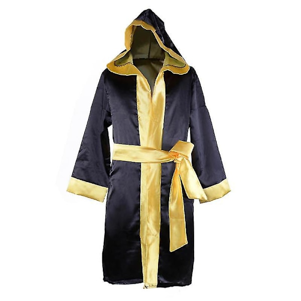 Børns dreng rød sort Rocky Balboa bokser kostume tøj med shorts film boksning kappe kostume til barn
