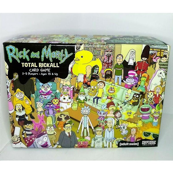 Aespa-julfest Rick And Morty Full English Rick And Morty Cross Friends Party Game Cards Thsin