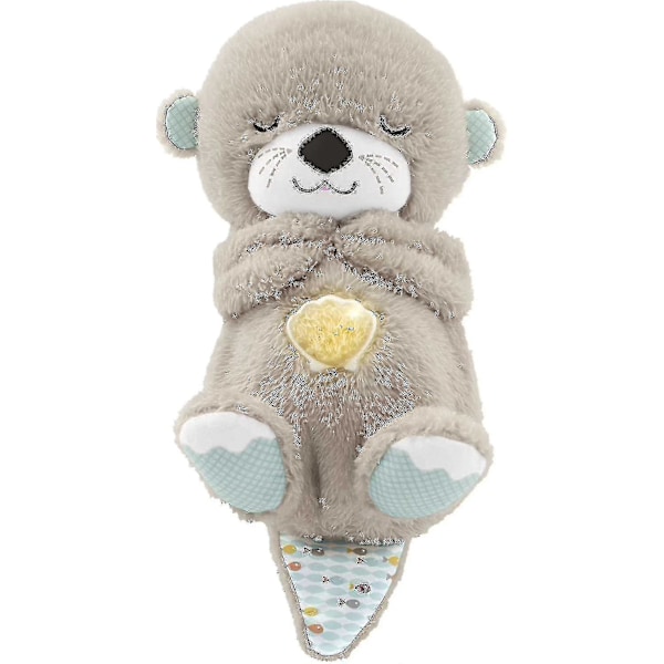 Soothe And Snuggle Otter, Baby Sleeping Plush Toy, Med Vuggende Bevægelser Og Afslappende Musik Til At Falde Til Ro Kb