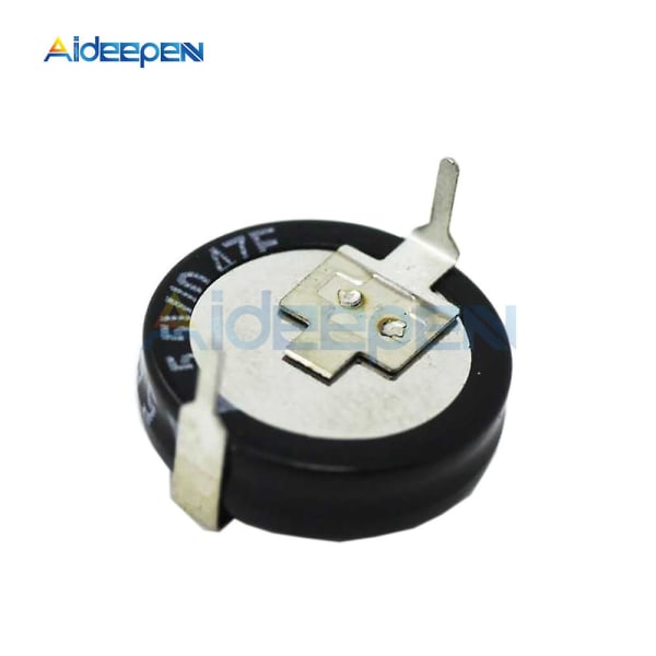 5st Superkondensator 5,5v 0,22f 0,33f 0,47f 0,68f 1f 1,5f 4f H Style Ultra Capacitor 5,5v Series Farad-kondensator