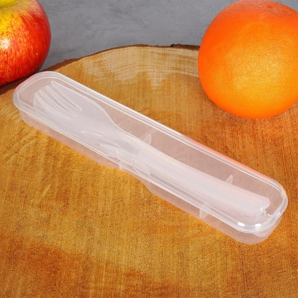Plastbestikk 4 deler