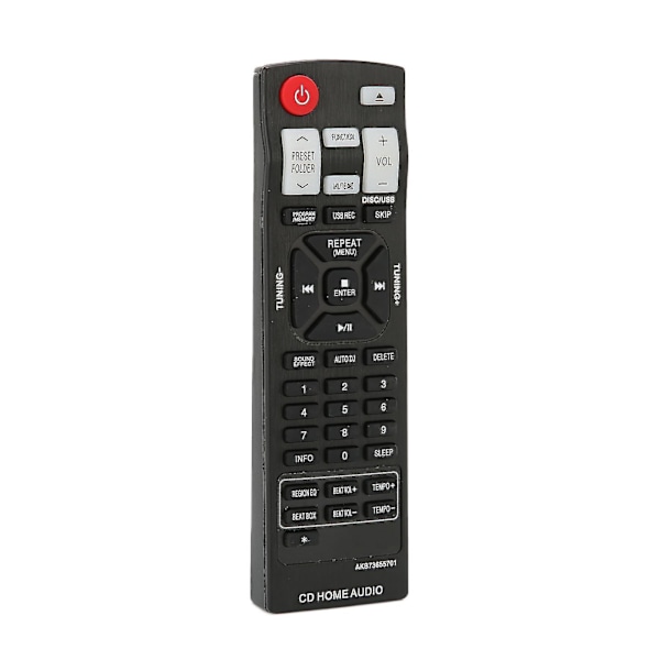 Fjernkontroll uten programmering nødvendig, erstatningsfjernkontroll for LG Mini HiFi-system Hjem o