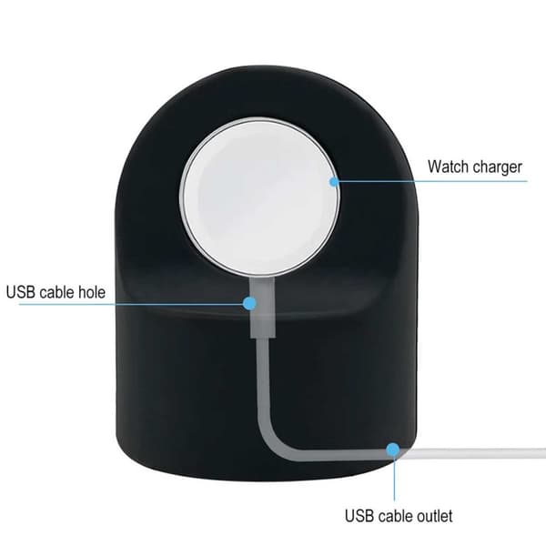 Apple Watch Laddningsställ Svart