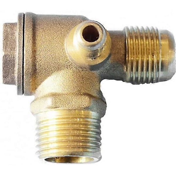 3-vägs backventil för direktluftkompressor (hane, 3/8 X 14 mm X 0,3)