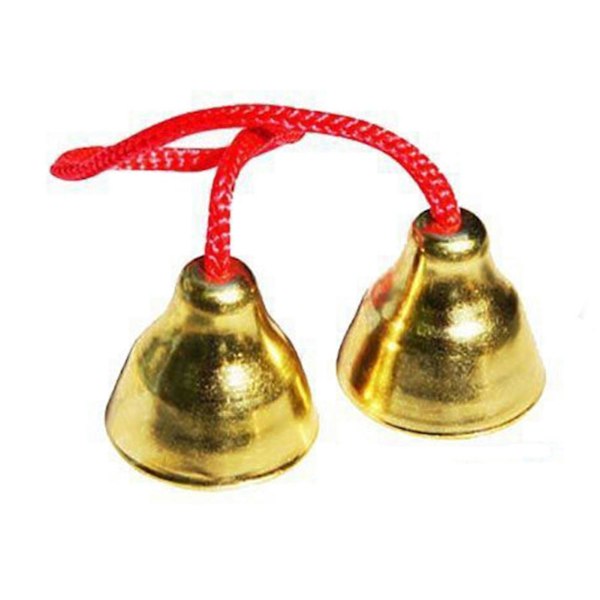 2 kpl metallikelloa, selkeä ääni, turvalliset pyöristetyt kulmat, kevyt ja kannettava, monikäyttöiset soivat kellot kouluun, toimistoon, perheelle, pieni koko (punaisella narulla)