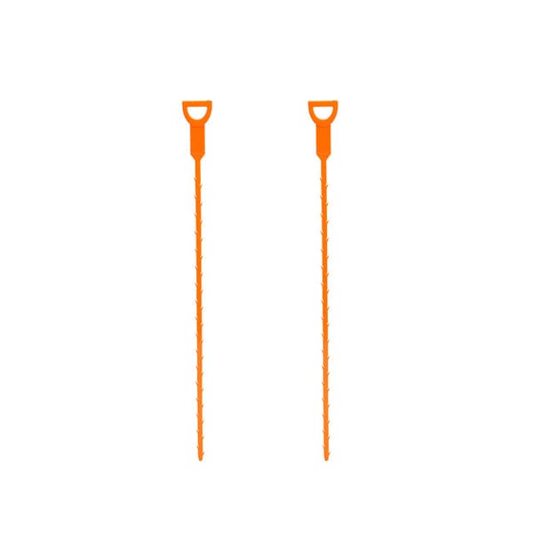 Avløpsrenser for hårvask og avløp - 52 cm 2-pakning