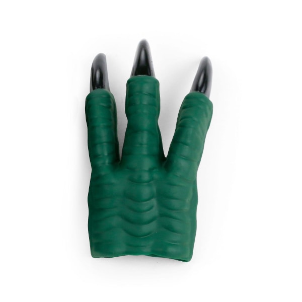 Dinosaur Hånd- og Klobetræk Cyan Simuleringsmodel Dyr Hånddukke Spoof Handske Legetøj