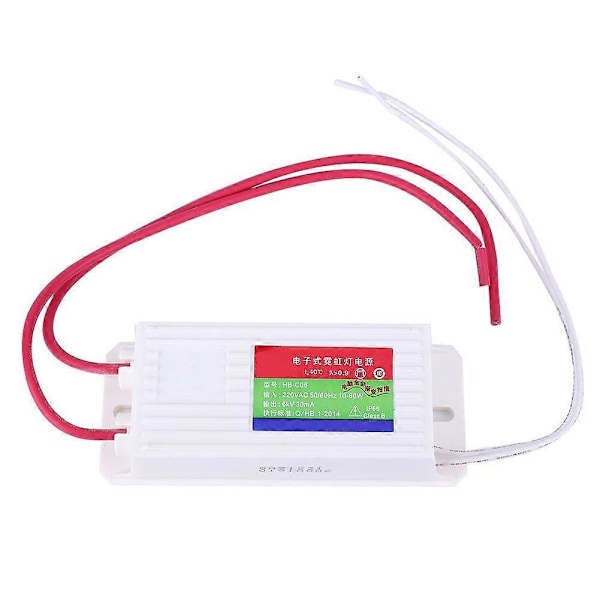 6KV 30mA Neon Lys Elektronisk Transformer Belastning Strømforsyning Ensretter