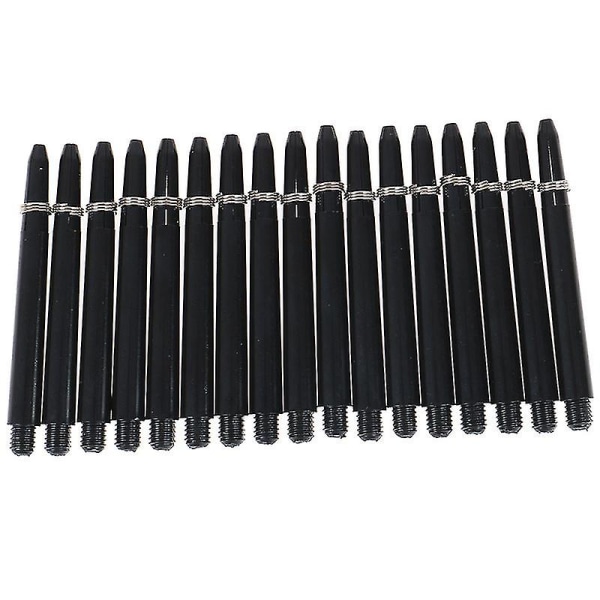 50pcs 48mm Nylon Dart Shafts 2ba Screw Thread Darts Rod Stem+protection Ring Hfmqv