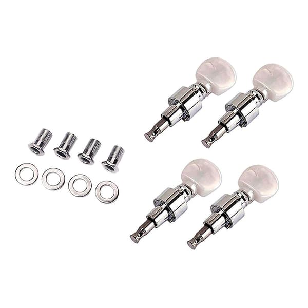 4 stk Banjo Tuning Peg Head Banjo Machine Head Tuner Standard Banjo Tuner Knobs