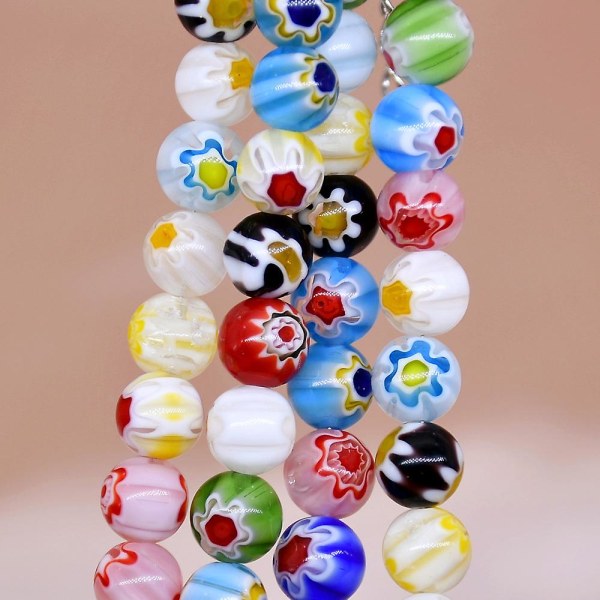 Boho Beads Flower Kaulakoru Choker Chain Naisten Korut Lahja, 1kpl
