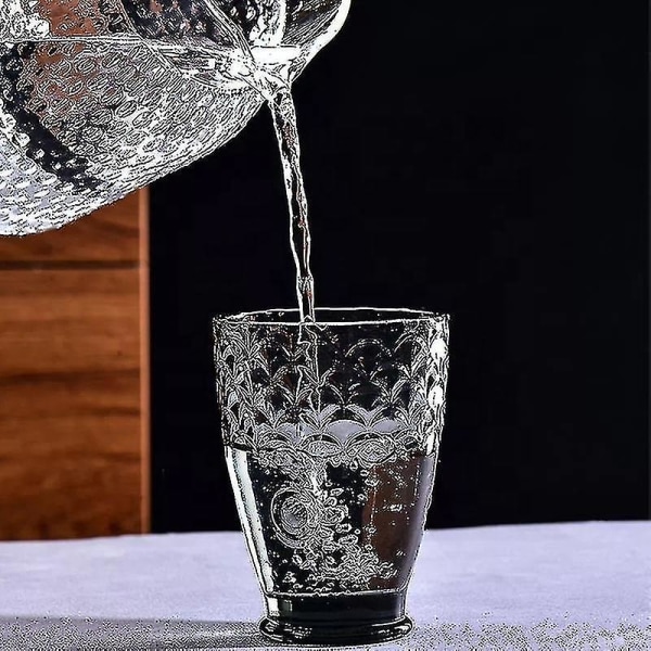 Koi Stack Ass Set Kalamuotoinen Gobelet Cup Cocktail Olutlasi Pinottava juomalasisetit Glasswar Blue