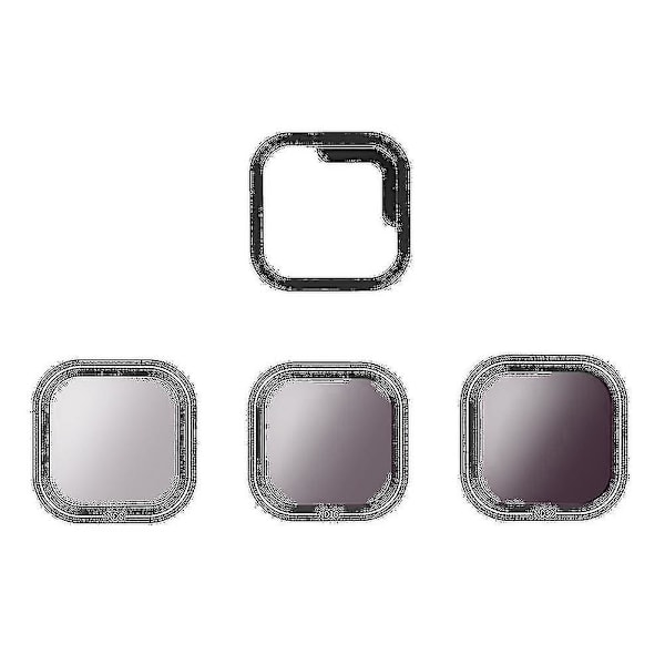 Telesin Nd8/nd16/nd32 Filter Set Action Kamera Tillbehör För Gopro Hero 8-Bra