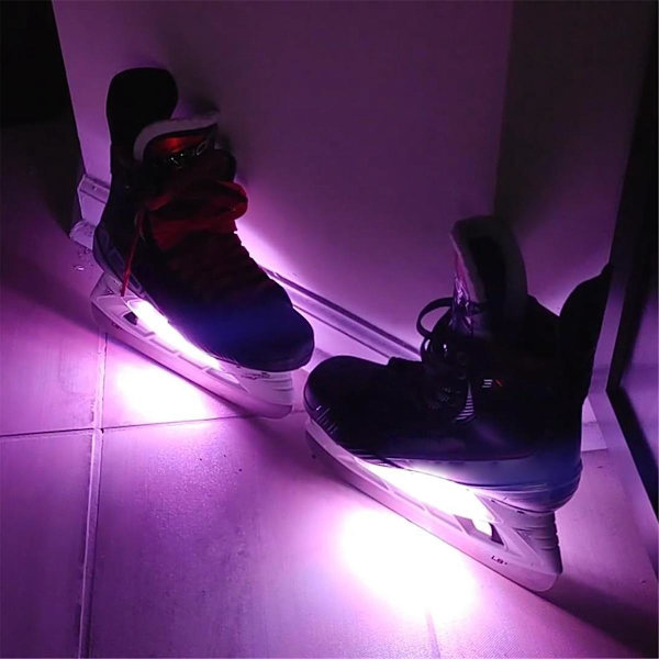 LED-lamppu skootterin yöajoon, skeittilaudan varusteet
