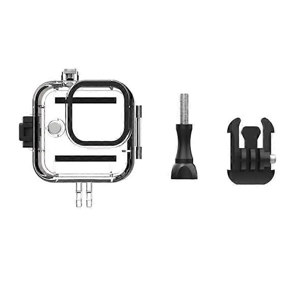 För GoPro Hero 11 Mini 45M Vattentätt Undervattensskal Sportkamera