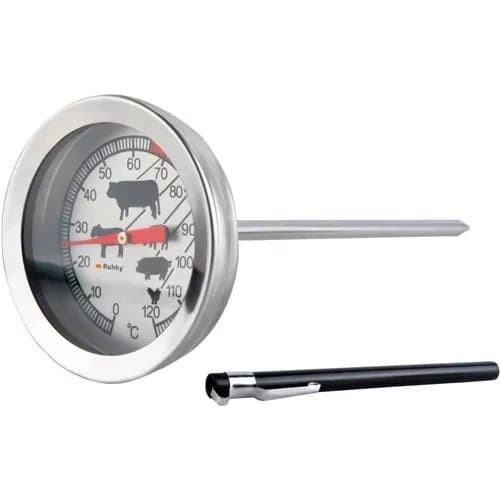 Stegetermometer | Analogt Kødtermometer i Rustfrit Stål