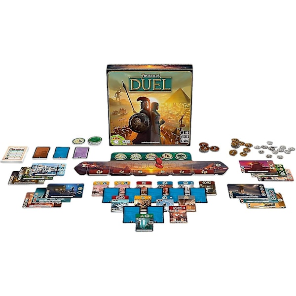 Julefest 7 Wonders Seven Wonders Voksen Showdown Casual Party Strategi Brettspill Kort