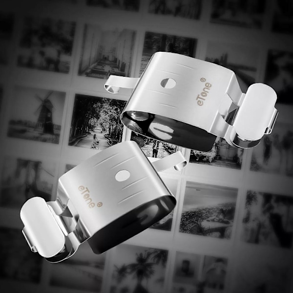 10X Film Negativ Utviklings- og Tørke Klips Topp Bunn Bly For 135 120 Svart/Hvit Mørkerom
