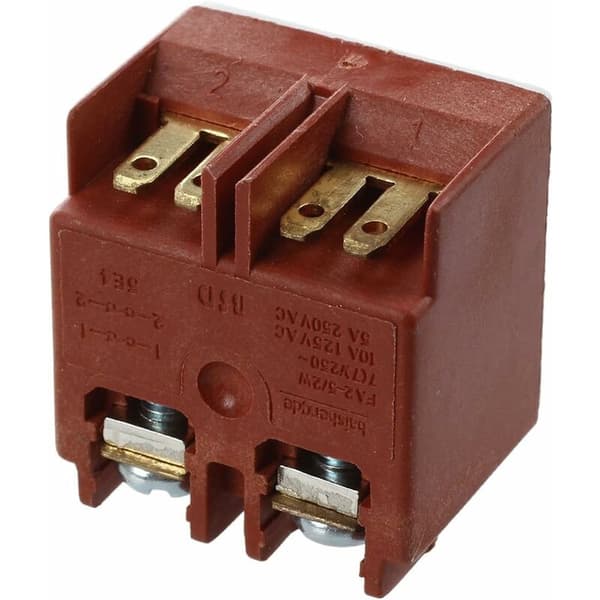 AC 250V 6A 125V / 12A DPST Vinkelsliper Trykknappbryter for Bosch 6-100