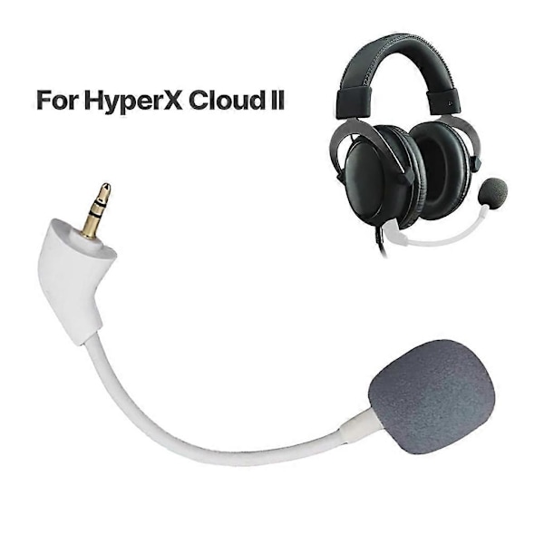Erstatningsmikrofon for Cloud II Headset Mikrofoner Immersiv Spillopplevelse